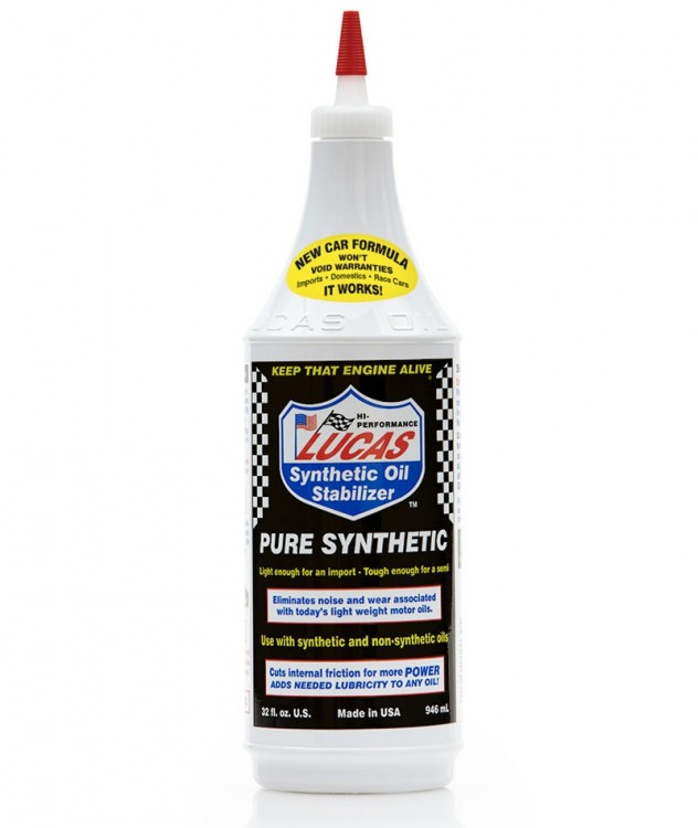 Стабилизатор масла Lucas Oil Pure Synthetic Oil Stabiliser - Полностью синтетический 1 л.