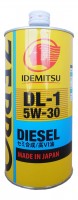 Моторное масло полусинтетическое IDEMITSU Zepro Diesel DL-1 5W-30, 1л