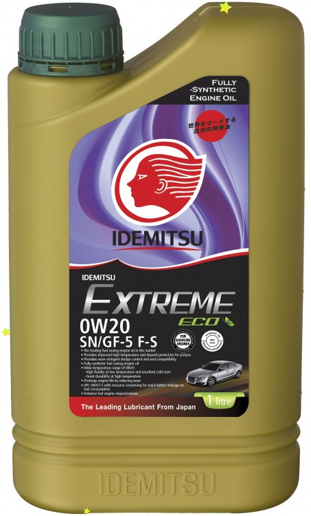 Моторное масло синтетическое IDEMITSU 4T MAX 10W-40, 1л