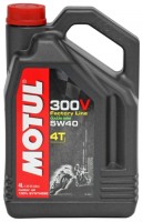 Моторное масло MOTUL 300 V 4T FL Road Racing SAE 5W-40 4л