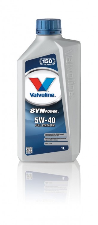 Моторное масло Valvoline SYNPOWER SAE 5W-40, 1л