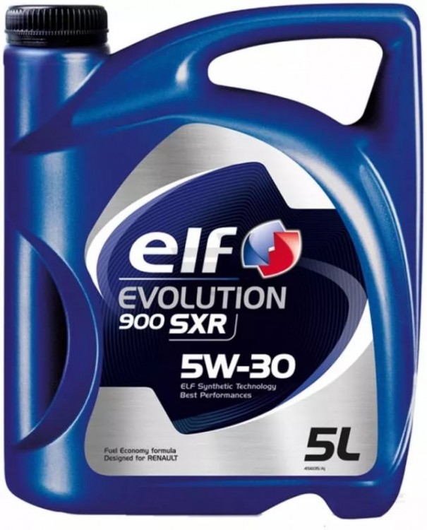Моторное масло синтетическое ELF Evolution 900 SXR 5W-30, 5л (4л+1л)