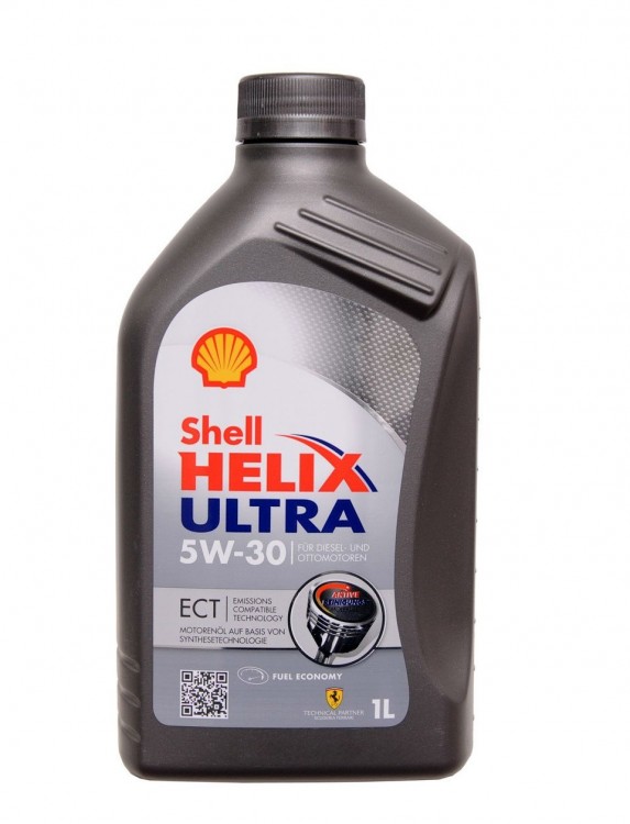 Моторное масло синтетическое Shell Helix Ultra ECT C3 5W-30, 1л