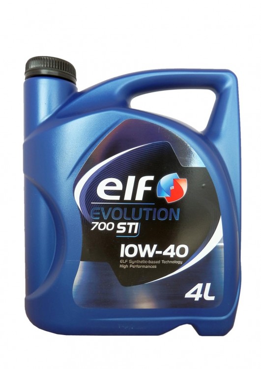 Моторное масло полусинтетическое ELF Evolution 700 STI 10W-40, 4л