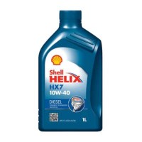 Моторное масло полусинтетическое Shell Helix Diesel HX7 10W-40, 1л