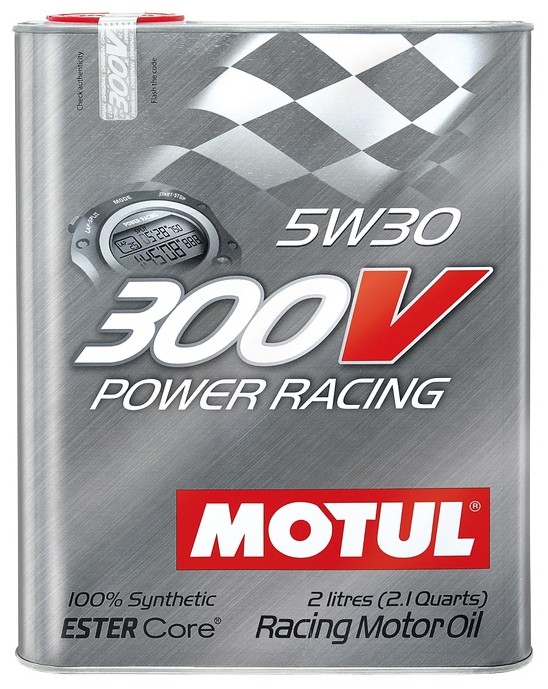 Моторное масло MOTUL 300 V Power Racing 5W-30 2л