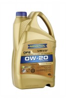 Моторное масло RAVENOL DFE SAE 0W-20 - 4л