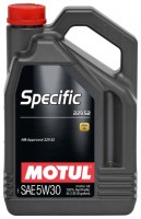 Моторное масло MOTUL Specific 229.52 5W-30 5л