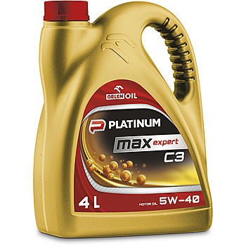 Синтетическое моторное масло PLATINUM MAXEXPERT C3 5W-40 - 4 л