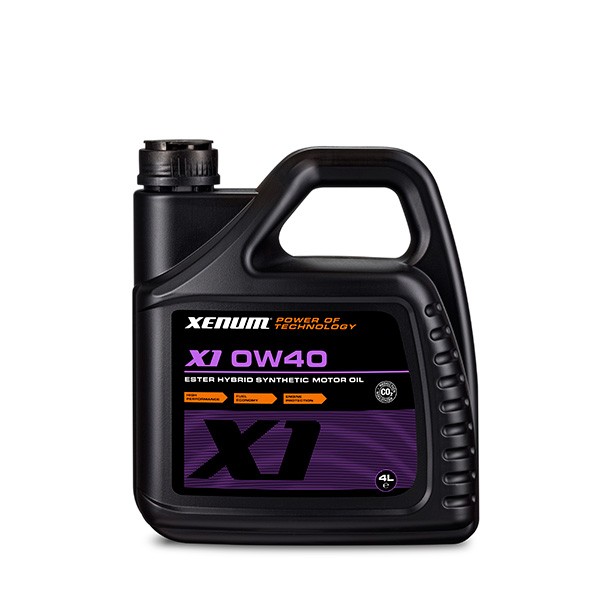 Синтетическое моторное масло X1 0W40   С3 (4 литра)