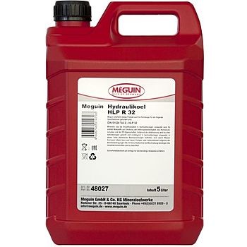 Минеральное гидравлическое масло meguin Hydraulikoil R HLP 32 - 5 л