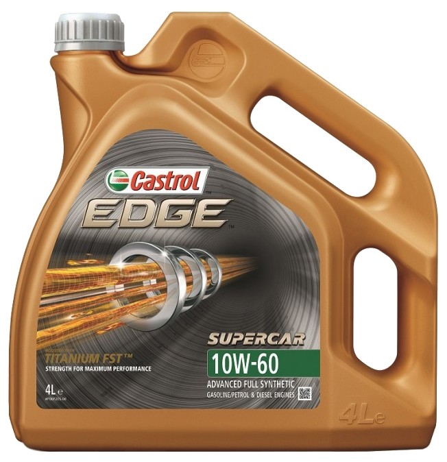 Моторное масло CASTROL EDGE 10W-60 4л SUPERCAR