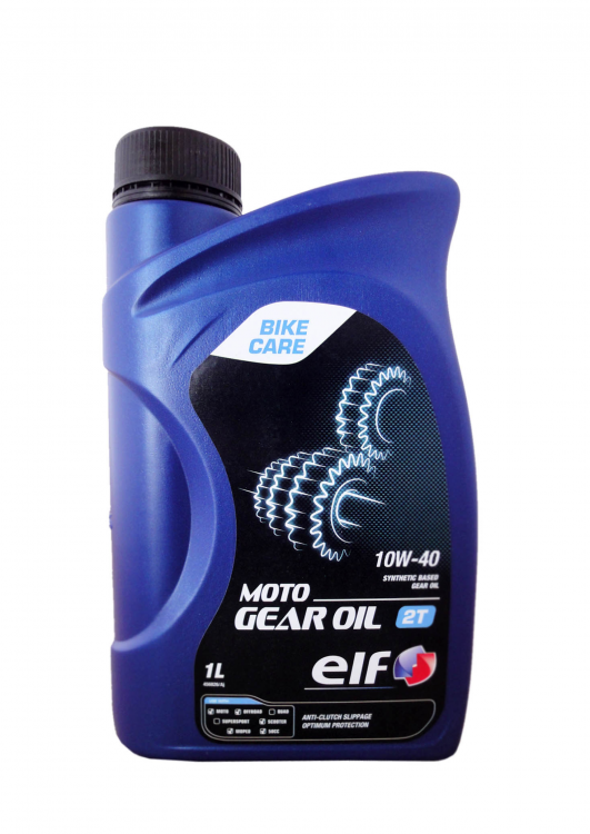 Трансмиссионное масло синтетическое ELF Moto Gear Oil 10W-40, 1л