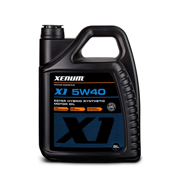 Синтетическое моторное масло X1 5W40 (5 литров)