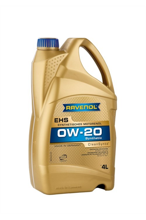Моторное масло RAVENOL EHS SAE 0W-20 - 4л