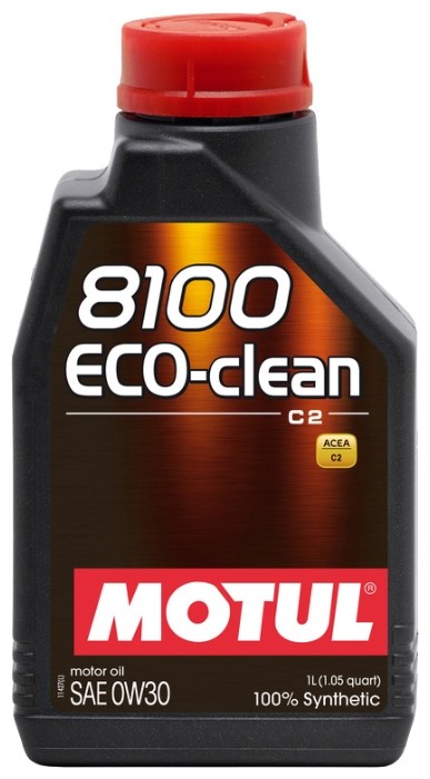 Моторное масло MOTUL 8100  Eco-clean 0W-30 1л
