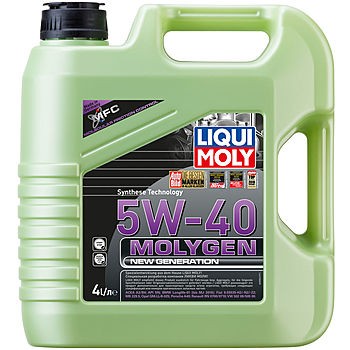 НС-синтетическое моторное масло Molygen New Generation 5W-40 - 4 л