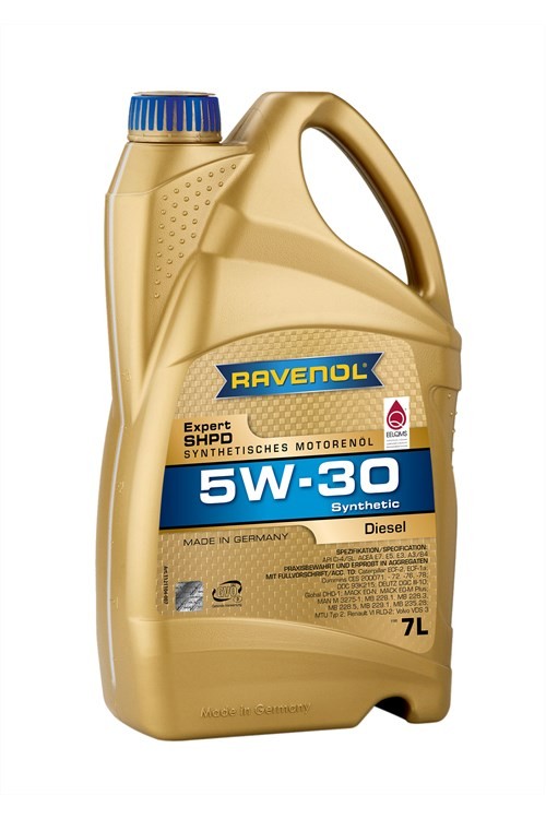 Моторное масло RAVENOL Expert SHPD SAE 5W-30 - 7л