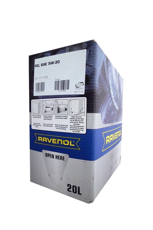 Моторное масло RAVENOL FEL SAE 5W-30 - 20л ecobox