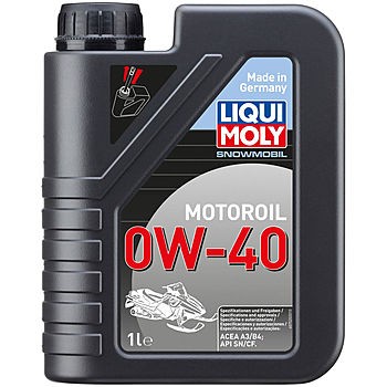 Синтетическое моторное масло для снегоходов Snowmobil Motoroil 0W-40 - 1 л