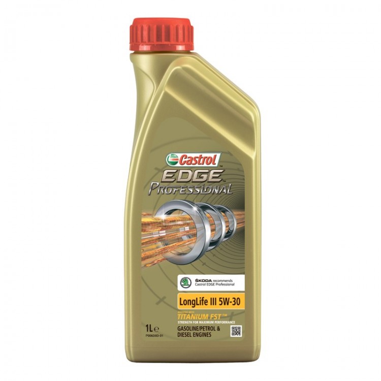 Моторное масло CASTROL EDGE Professional LongLife III-T (Skoda) 5W-30 1л