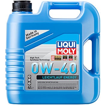 НС-синтетическое моторное масло Leiсhtlauf Energy 0W-40 - 4 л