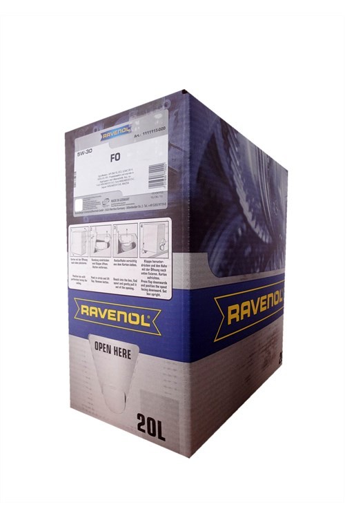 Моторное масло RAVENOL FO SAE 5W-30 - 20л ecobox