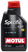 Моторное масло MOTUL SPECIFIC DEXOS2 SAE 5W-30 1л