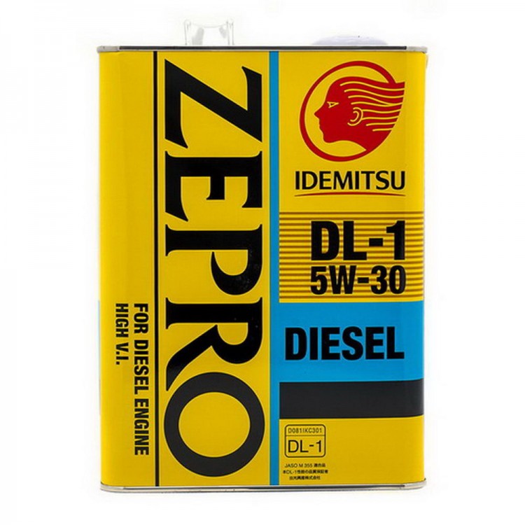 Моторное масло минеральное IDEMITSU Zepro Diesel 10W-30, 4л