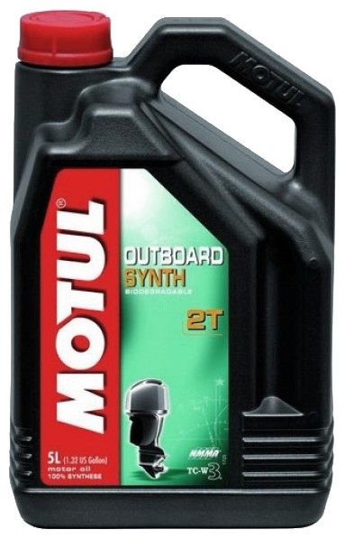 Моторное масло MOTUL OUTBOARD SYNTH 2T 5л