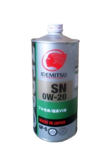 Моторное масло синтетическое IDEMITSU Zepro Eco Medalist 0W-20, 1л