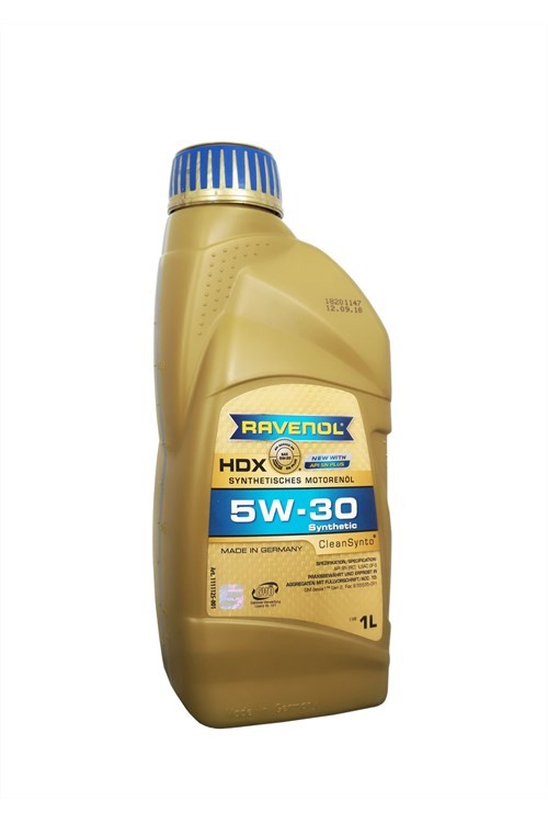 Моторное масло RAVENOL HDX SAE 5W-30 - 1л