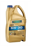 Моторное масло RAVENOL HDX SAE 5W-30 - 5л