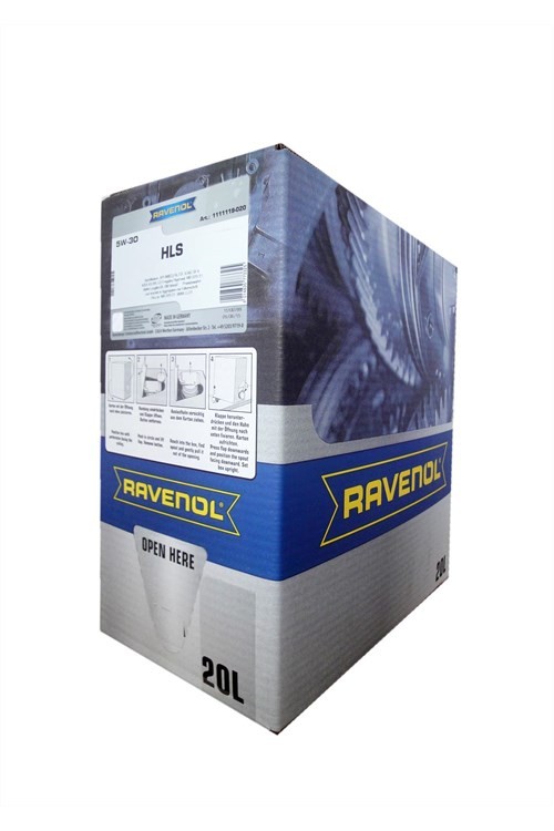 Моторное масло RAVENOL HLS SAE 5W-30 - 20л ecobox