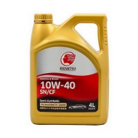 Моторное масло полусинтетическое IDEMITSU Gasoline & Diesel Semi-Synthetic 10W-40, 4л