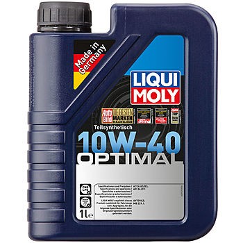 Полусинтетическое моторное масло Optimal 10W-40 - 1 л