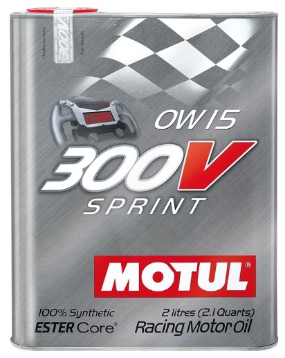 Моторное масло MOTUL 300V Sprint 0W-15 2л