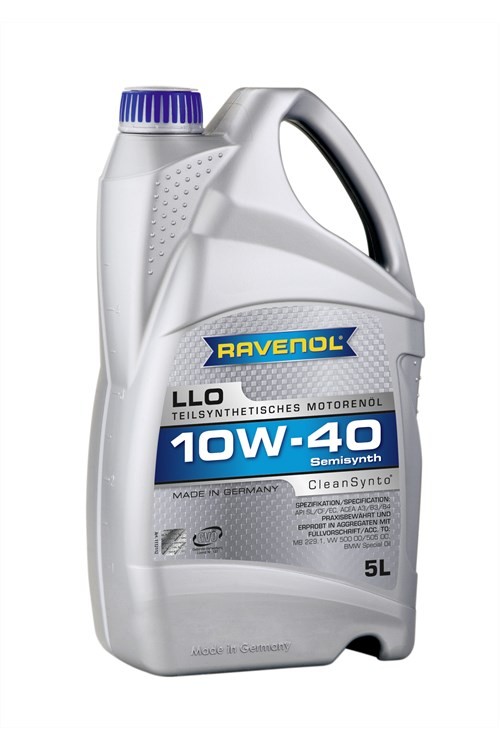 Моторное масло RAVENOL LLO SAE 10W-40 - 5л