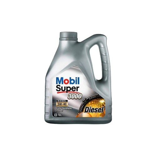 Моторное масло MOBIL SUPER 3000 X1 Diesel 5W-40 4л