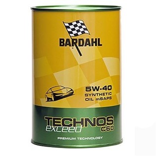 Моторное масло Bardahl Technos C60 5W40 Exceed 1 л.