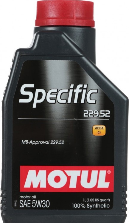 Моторное масло MOTUL Specific 229.52 5W-30 1л