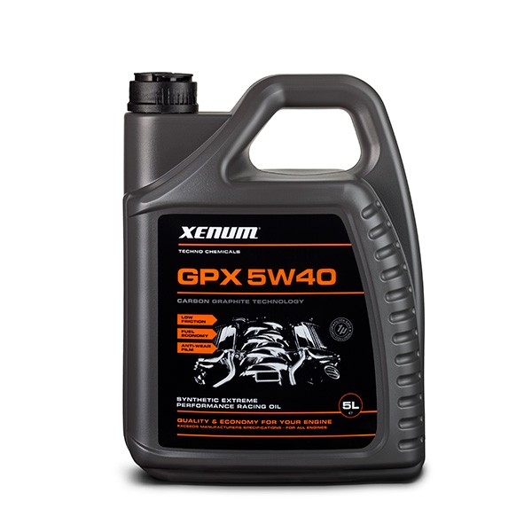 Синтетическое моторное масло с коллоидным раствором графита GPX 5W40 (5 литров)