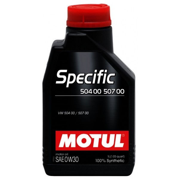 Моторное масло MOTUL Specific 504.00/507.00 0W30 1л