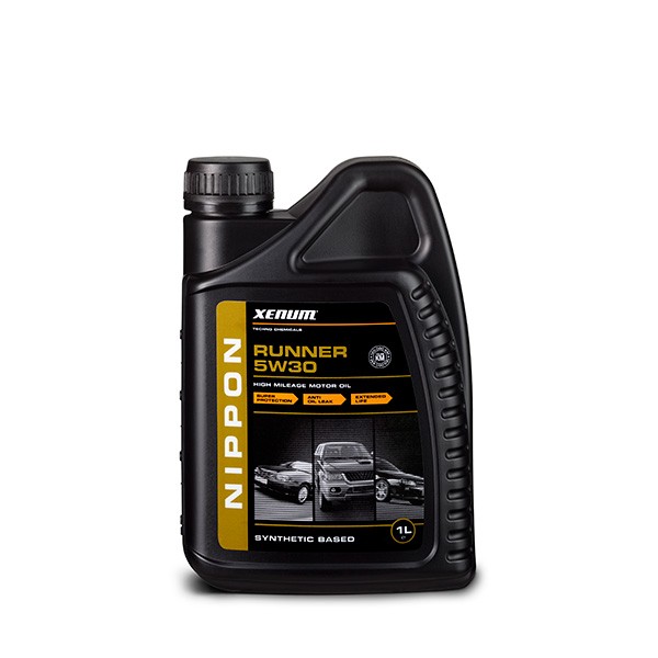 Гибридное моторное масло NIPPON RUNNER 5W30 (1 литр)