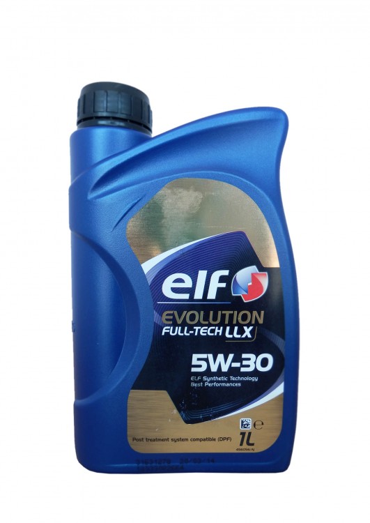 Моторное масло синтетическое ELF Evolution Full-Tech LLX 5W-30, 1л
